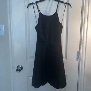 Little black halter dress
